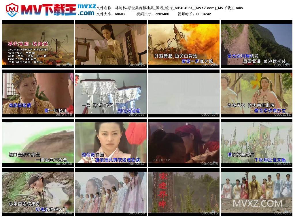 林阿林-浮世英魂穆桂英_国语_流行_MB404931